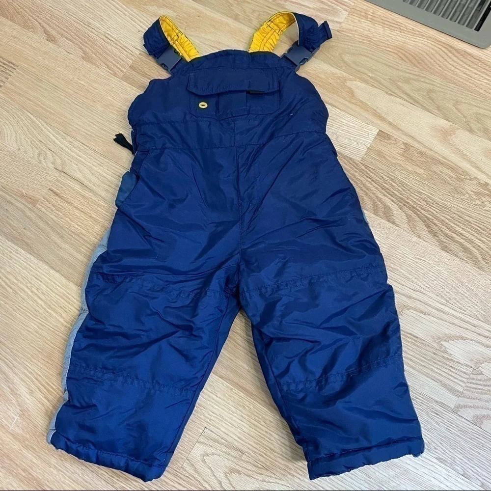 Osh Kosh B’gosh Snowsuit Blue Yellow 12 months